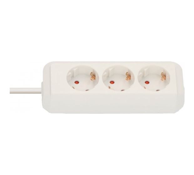 Brennenstuhl Eco-Line Steckdosenleiste 3-fach 5 m  (Weiß) f&uuml;r 13,99 Euro