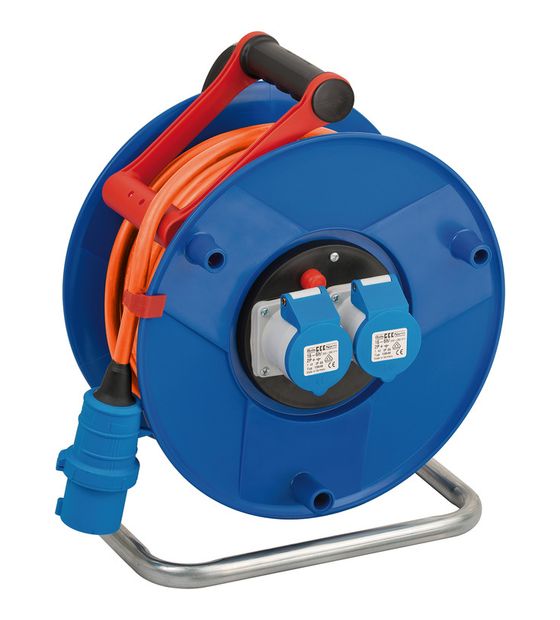 Brennenstuhl Garant CEE 230V Camping-Kabeltrommel mit 25m  2x CEE f&uuml;r 131,99 Euro
