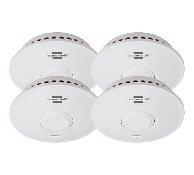 Brennenstuhl RML3101 4er Set Rauchmelder f&uuml;r 131,99 Euro