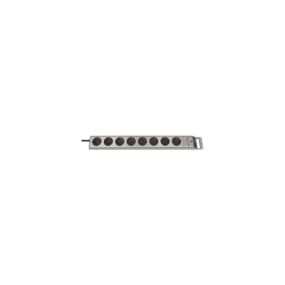Brennenstuhl Super-Solid Steckdosenleiste 8-fach 2,5 m  (Silber) f&uuml;r 20,99 Euro