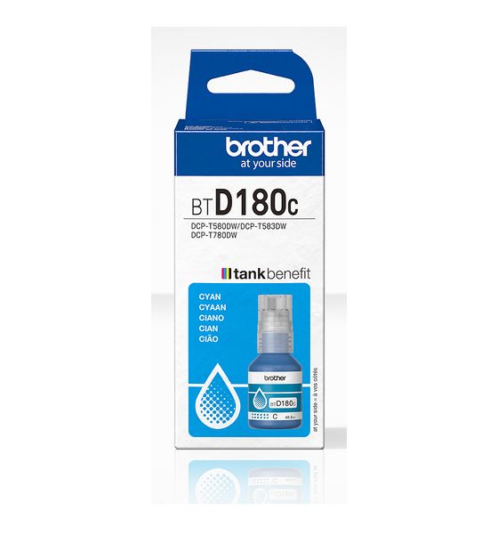 Brother BTD180C originale Druckerpatronen Cyan f&uuml;r 7,99 Euro
