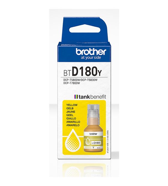 Brother BTD180Y originale Druckerpatronen Gelb f&uuml;r 7,99 Euro