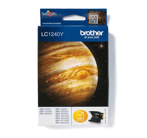 Brother LC-123Y originale Druckerpatronen Gelb f&uuml;r 19,49 Euro