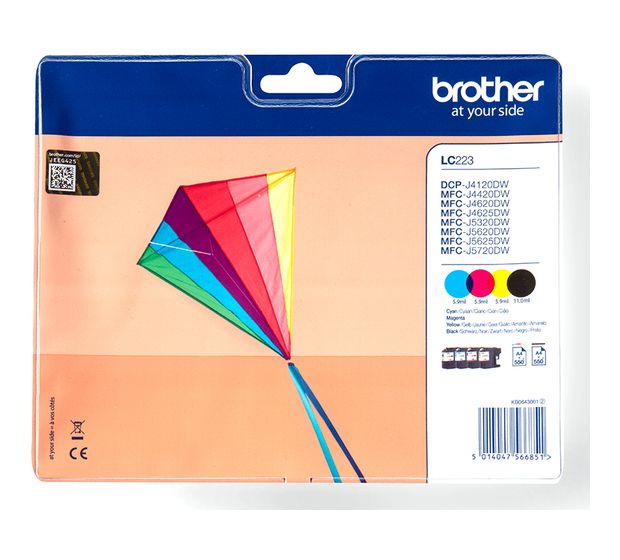 Brother LC-223VALBP f&uuml;r 66,49 Euro