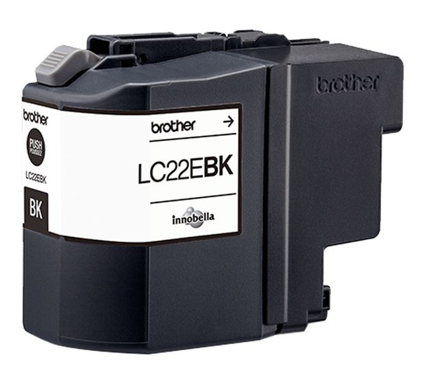 Brother LC-22EBK originale Druckerpatronen Schwarz 2400 Seiten f&uuml;r 41,99 Euro