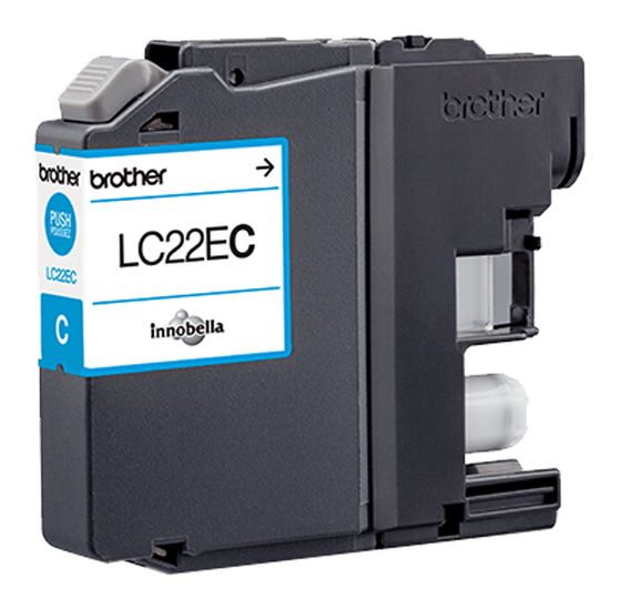 Brother LC-22EC originale Druckerpatronen Cyan f&uuml;r 27,59 Euro