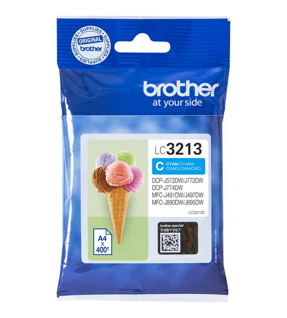 Brother LC-3213C originale Druckerpatronen Cyan f&uuml;r 16,99 Euro