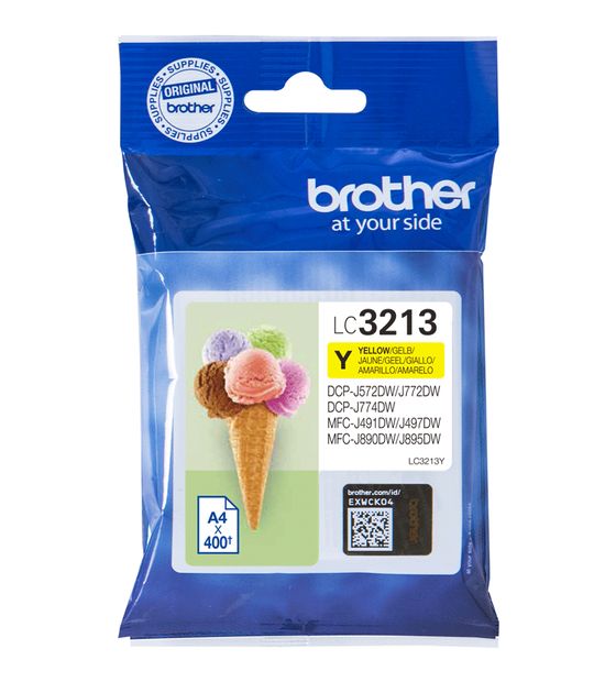 Brother LC-3213Y originale Druckerpatronen Gelb f&uuml;r 16,99 Euro