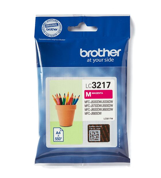 Brother LC-3217M originale Druckerpatronen Magenta 550 ml f&uuml;r 18,49 Euro