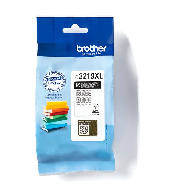 Brother LC-3219XLBK originale Druckerpatronen Schwarz 3000 Seiten f&uuml;r 38,99 Euro