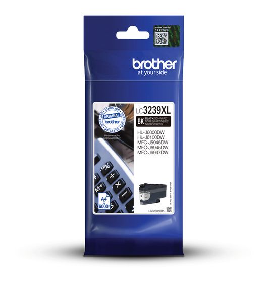 Brother LC-3239XLBK originale Druckerpatronen Schwarz 6000 Seiten f&uuml;r 73,99 Euro