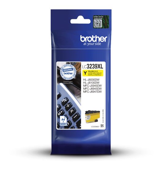 Brother LC-3239XLY originale Druckerpatronen Gelb f&uuml;r 68,99 Euro