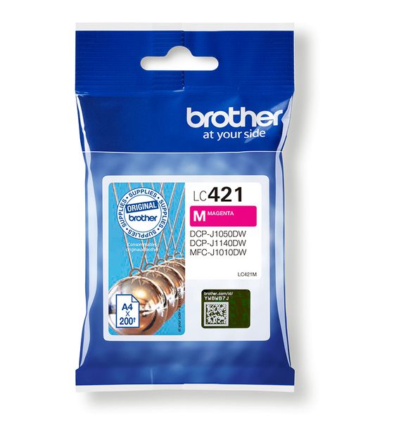 Brother LC-421M originale Druckerpatronen Magenta f&uuml;r 11,69 Euro