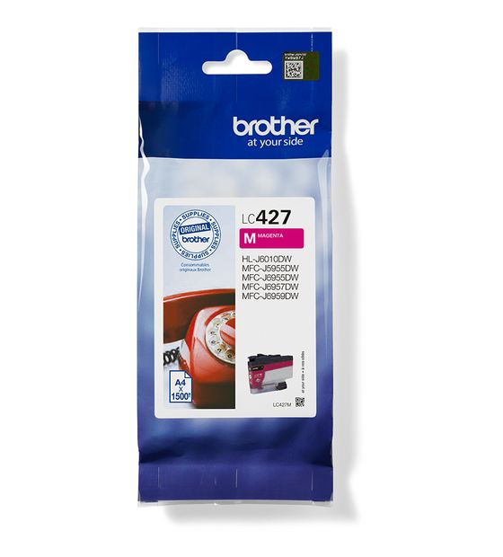 Brother LC-427M originale Druckerpatronen Magenta f&uuml;r 32,99 Euro