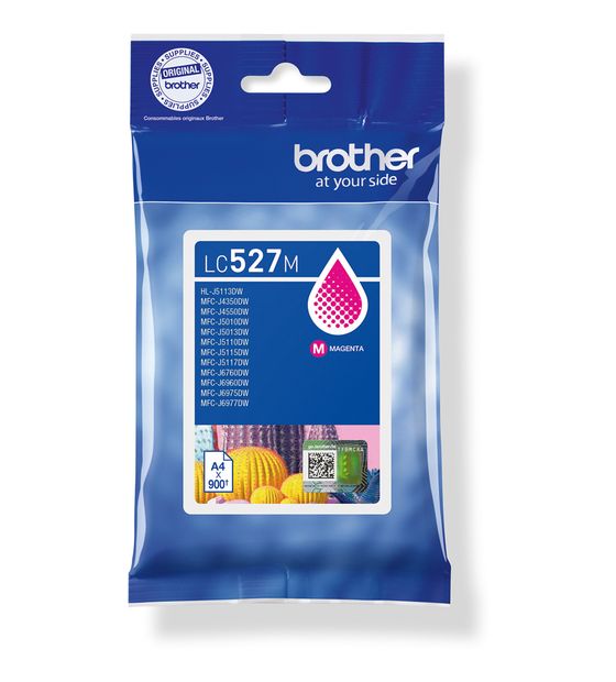 Brother LC-527M originale Druckerpatronen Magenta f&uuml;r 25,49 Euro