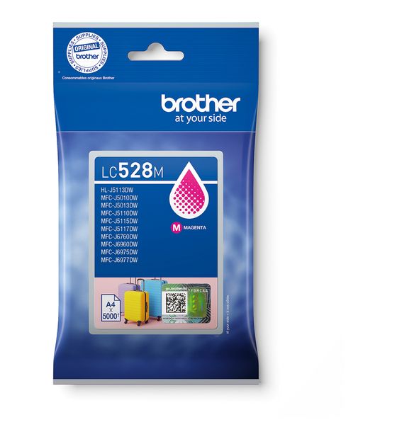 Brother LC-528M originale Druckerpatronen Magenta f&uuml;r 74,49 Euro