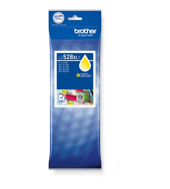 Brother LC-528XLY originale Druckerpatronen Gelb f&uuml;r 74,49 Euro