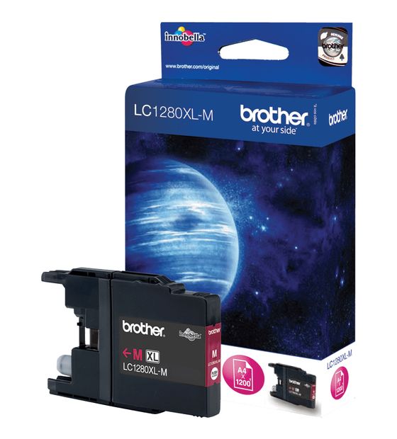 Brother LC1280XLM originale Druckerpatronen Magenta f&uuml;r 25,49 Euro