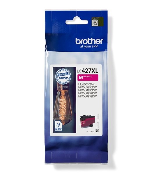 Brother LC427XLM originale Druckerpatronen Magenta f&uuml;r 82,49 Euro