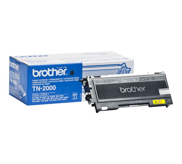 Brother TN-2000 originale Druckerpatronen Schwarz f&uuml;r 87,99 Euro