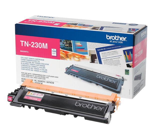Brother TN-230M originale Druckerpatronen Magenta f&uuml;r 77,99 Euro