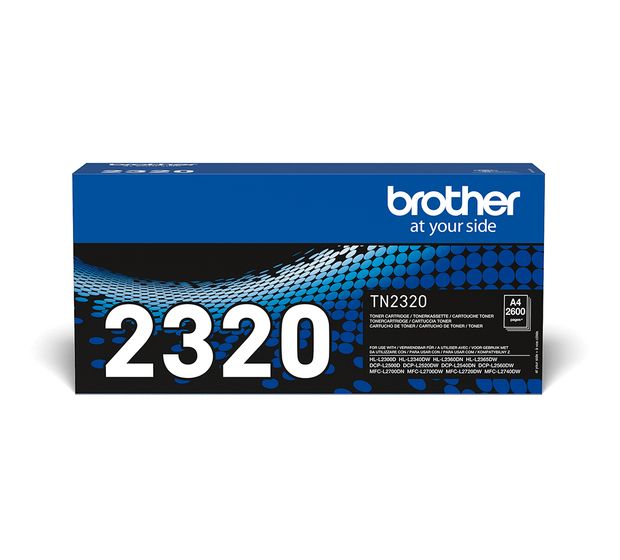 Brother TN-2320 originale Druckerpatronen Schwarz f&uuml;r 77,49 Euro