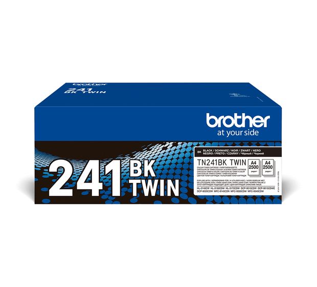 Brother TN-241BKTWIN originale Druckerpatronen Schwarz f&uuml;r 138,99 Euro