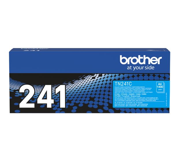 Brother TN-241C originale Druckerpatronen Cyan f&uuml;r 76,49 Euro