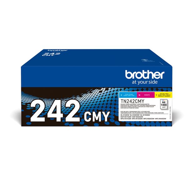 Brother TN-242CMY originale Druckerpatronen Cyan, Magenta, Gelb f&uuml;r 205,99 Euro