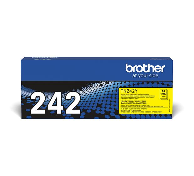 Brother TN-242Y originale Druckerpatronen Gelb f&uuml;r 76,49 Euro