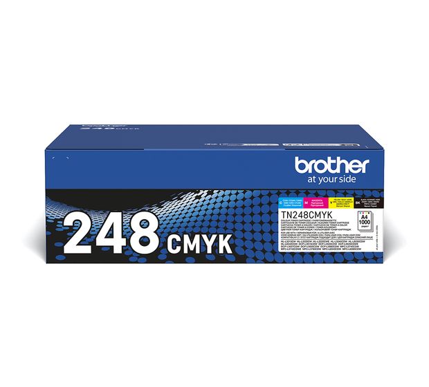 Brother TN-248VAL originale Druckerpatronen Schwarz, Cyan, Magenta, Gelb f&uuml;r 210,99 Euro