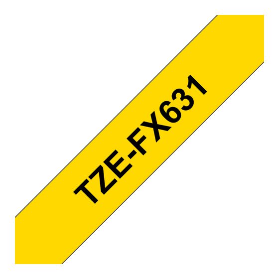 Brother TZE-FX631 f&uuml;r 20,19 Euro