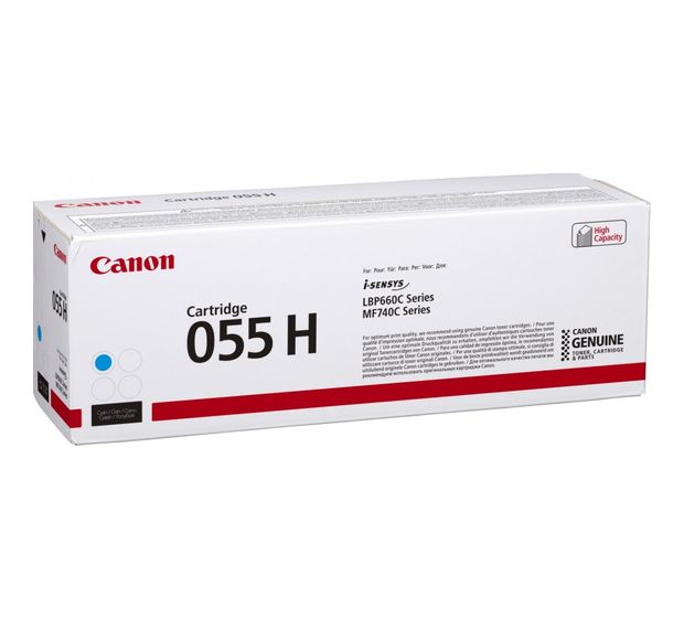 Canon 055H originale Druckerpatronen Cyan f&uuml;r 298,00 Euro