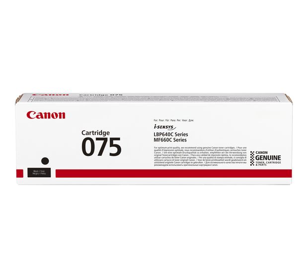 Canon 075 originale Druckerpatronen Schwarz f&uuml;r 72,49 Euro