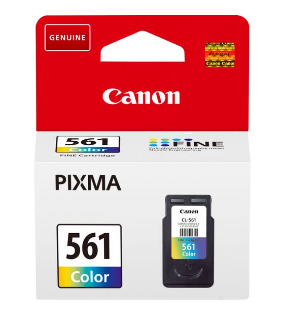 Canon CL-561 originale Druckerpatronen Cyan, Magenta, Gelb 8,3 ml f&uuml;r 25,99 Euro