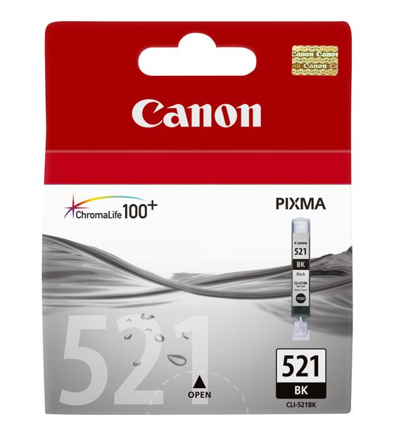 Canon CLI-521BK originale Druckerpatronen Schwarz f&uuml;r 14,99 Euro