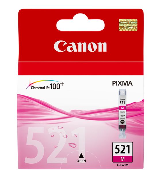 Canon CLI-521M originale Druckerpatronen Magenta f&uuml;r 14,99 Euro