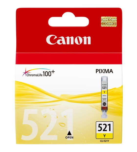 Canon CLI-521Y originale Druckerpatronen Gelb f&uuml;r 7,50 Euro