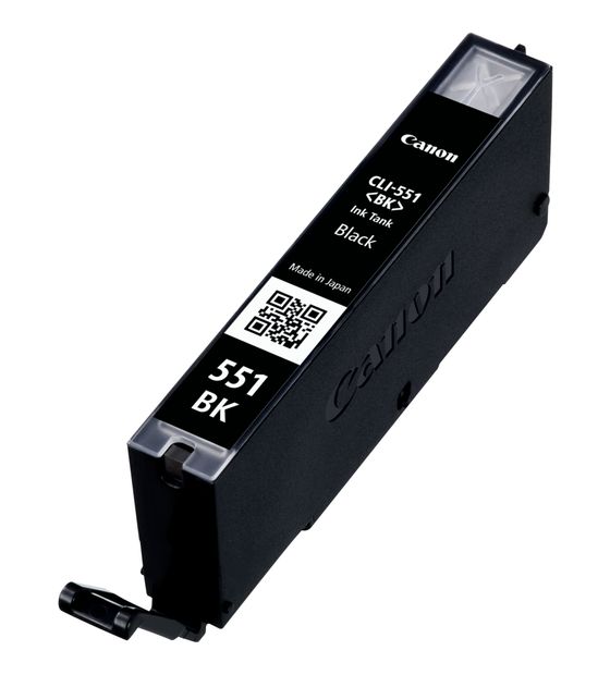 Canon CLI-551BK originale Druckerpatronen Foto schwarz 495 Seiten f&uuml;r 14,99 Euro