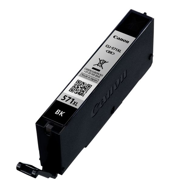 Canon CLI-571BKXL originale Druckerpatronen Schwarz 11 ml 810 Seiten f&uuml;r 18,49 Euro