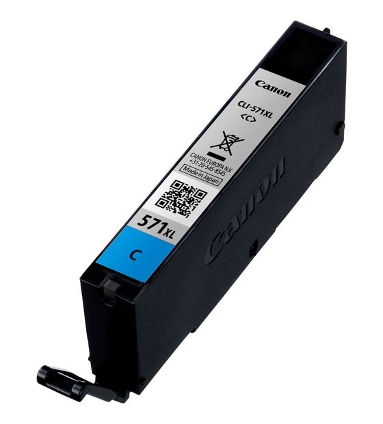 Canon CLI-571XLC originale Druckerpatronen Cyan 11 ml f&uuml;r 19,99 Euro
