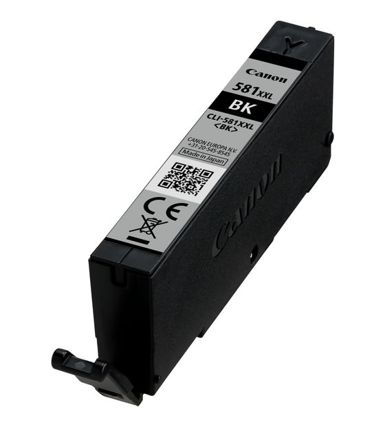 Canon CLI-581XXLBK originale Druckerpatronen Schwarz 11,7 ml 858 Seiten f&uuml;r 25,49 Euro