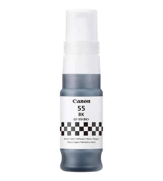 Canon GI-55BK originale Druckerpatronen Schwarz 70 ml 3000 Seiten f&uuml;r 9,99 Euro