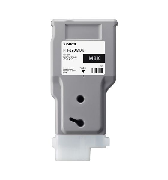 Canon PFI-320MBK originale Druckerpatronen Mattschwarz 300 ml f&uuml;r 230,00 Euro