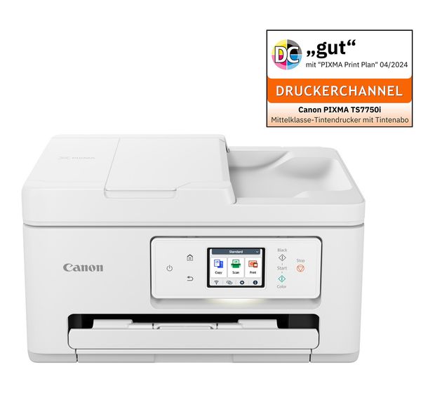Canon Pixma TS7750i All in One A4 Tintenstrahl Drucker 1200 x 1200 DPI f&uuml;r 117,99 Euro