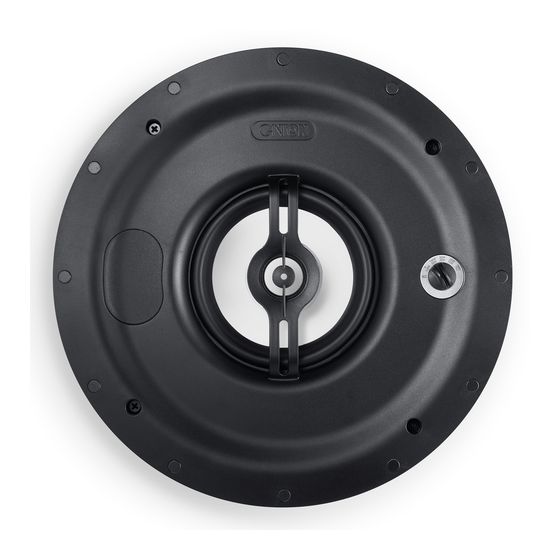 Canton InCeiling 855T 90 W Lautsprecher  (Schwarz, Weiß) f&uuml;r 309,00 Euro
