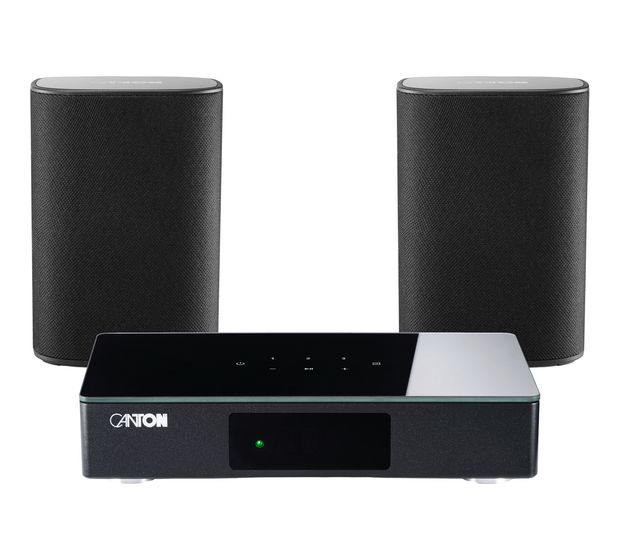 Canton Smart Libero Set 2 120 W 2-Wege Lautsprecher  (Schwarz) f&uuml;r 1.073,00 Euro