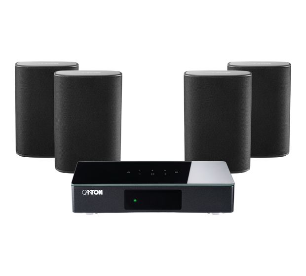 Canton Smart Libero Set 4 70 W 2-Wege Lautsprecher  (Schwarz) f&uuml;r 1.462,00 Euro