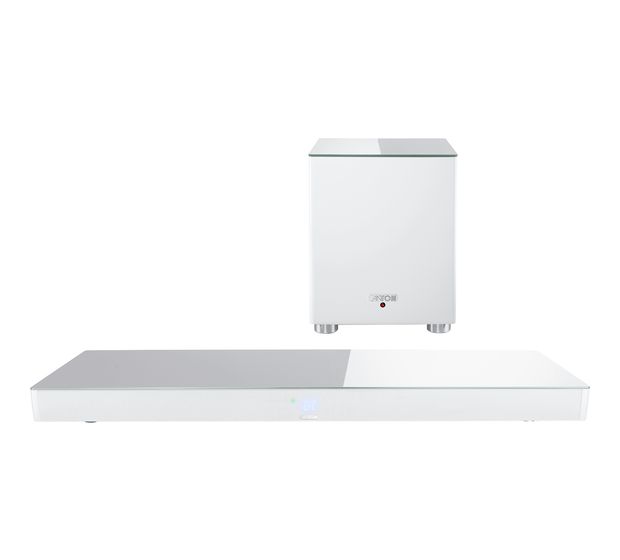Canton Sounddeck 100 Soundbar 300 W 2.1 Kanäle  (Weiß) f&uuml;r 1.698,00 Euro