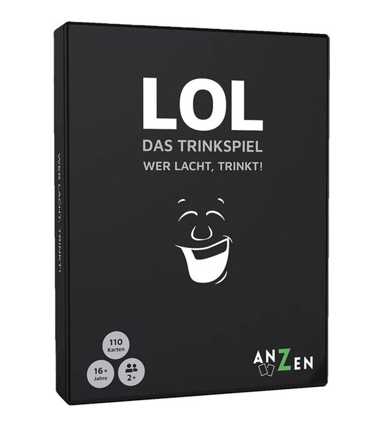 Carletto LOL - Das Trinkspiel - Wer lacht, trinkt! Kartenspiel bis zu 12 Spielern ab 16 Jahr(e) f&uuml;r 17,99 Euro